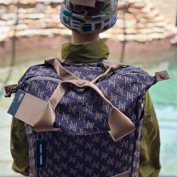 NORTH FACE WOVENSTRAP UTILITY TNF MONOGRAM BACKPACK main image 7